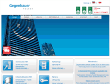 Tablet Screenshot of gegenbauerpolska.pl
